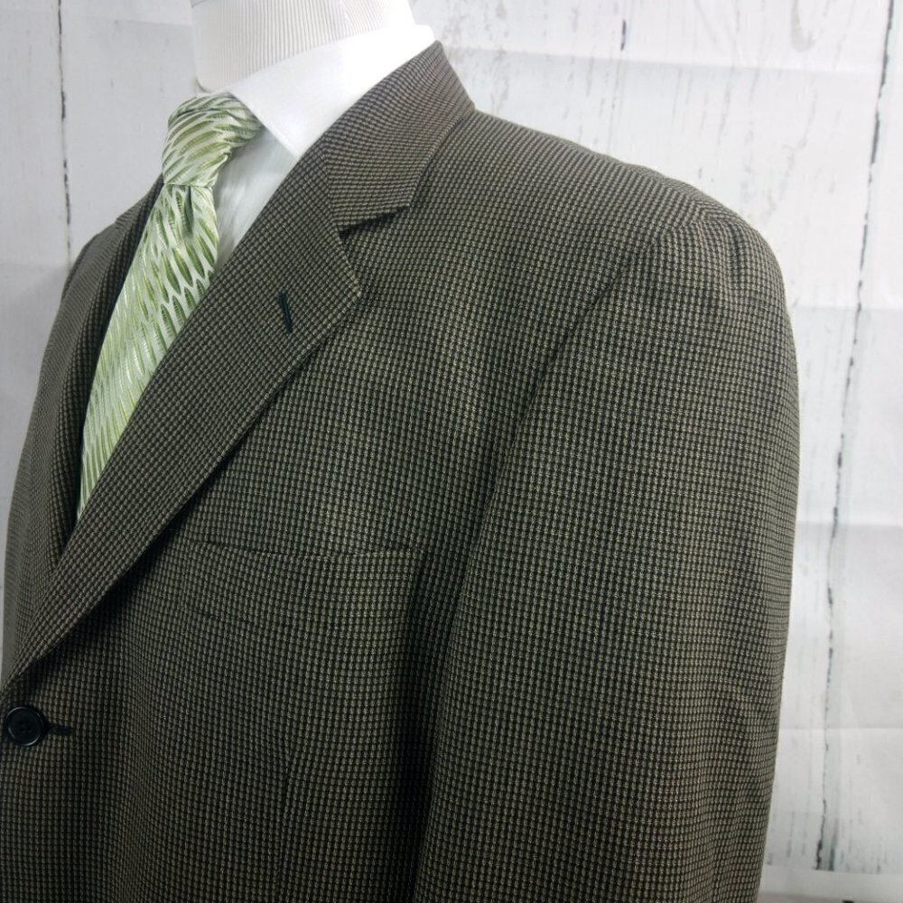 Santorelli Italian Brown Suit Blazer Sport Coat